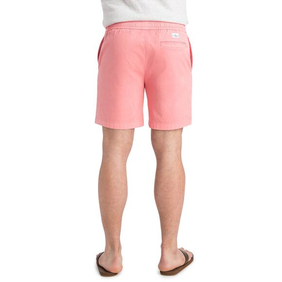 VINEYARD VINES Men's L Hot Pink Resort Beach Tropical Stretchy Jetty 7" Shorts - Picture 3 of 11